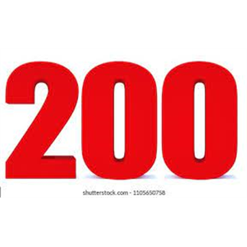    cost $200