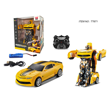    2.4GHz RC Transformer with Rechargeable 